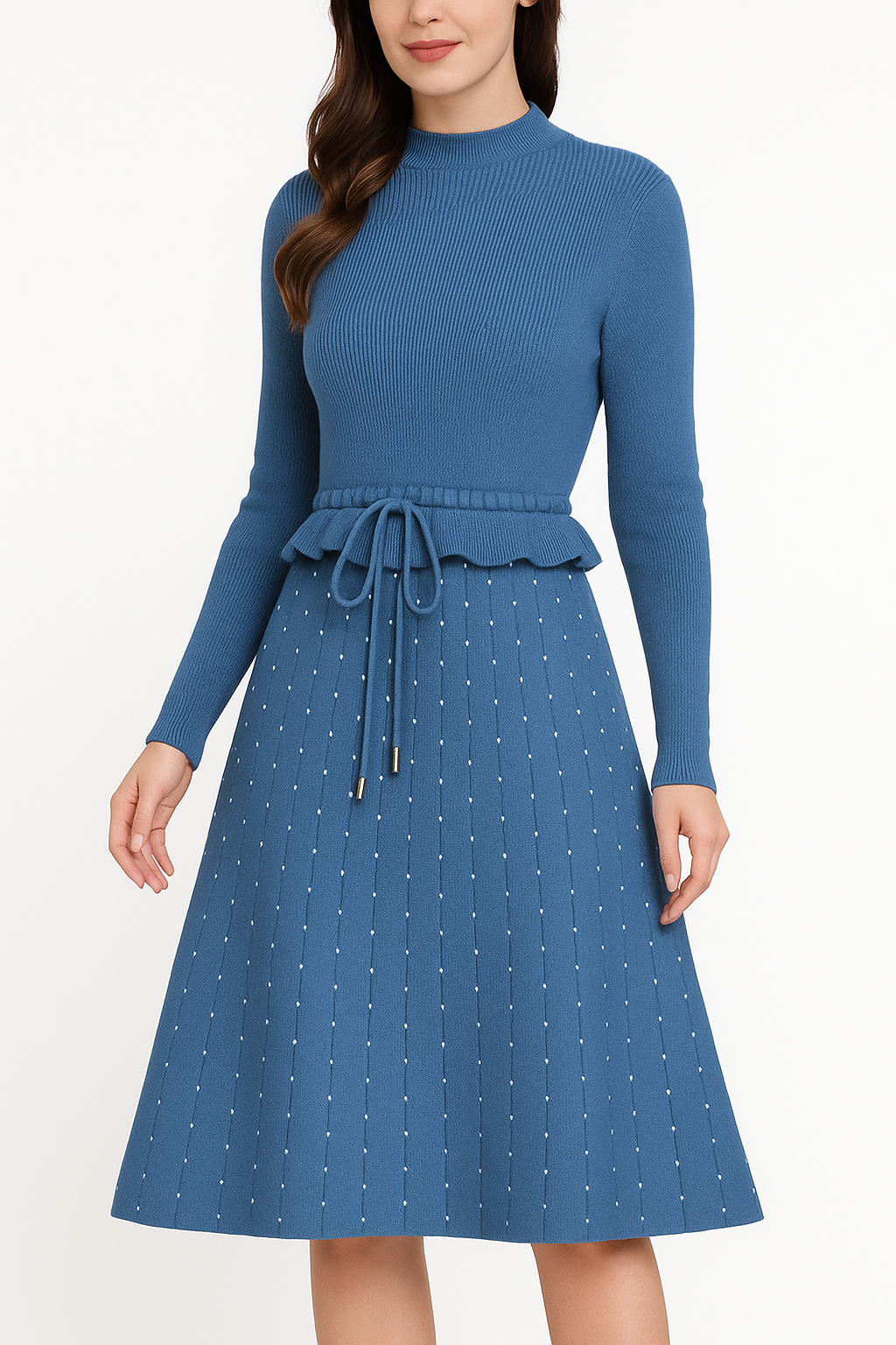 Winter knit dress
