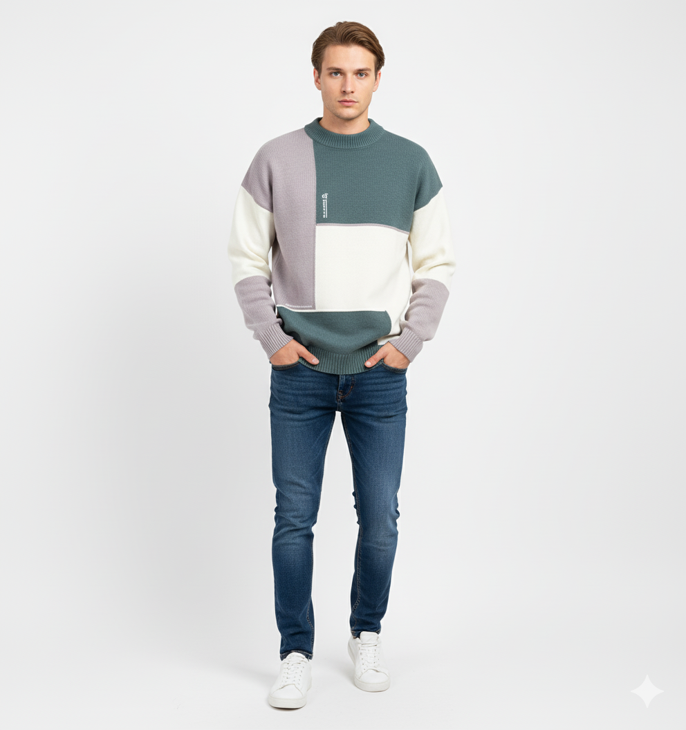 Men’s Relaxed Knit Sweater