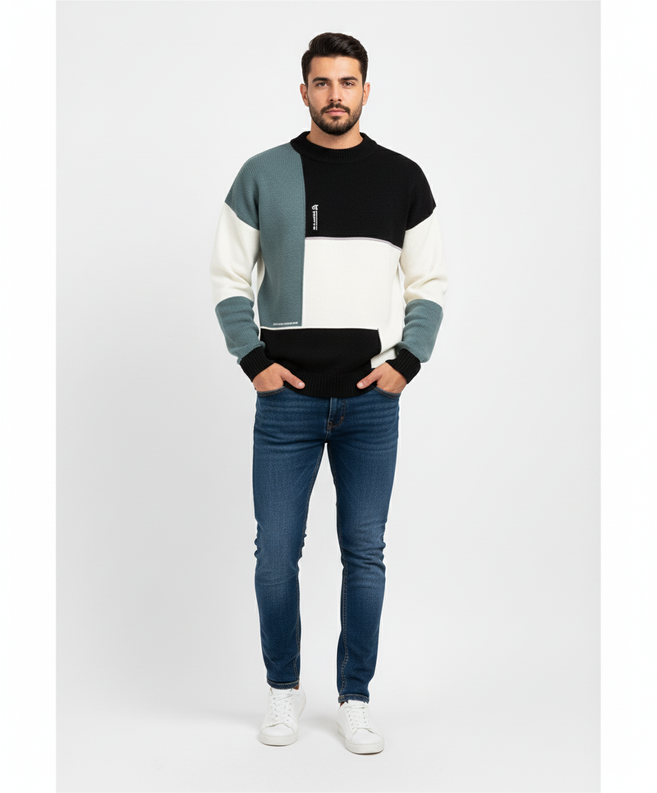 Men’s Relaxed Knit Sweater