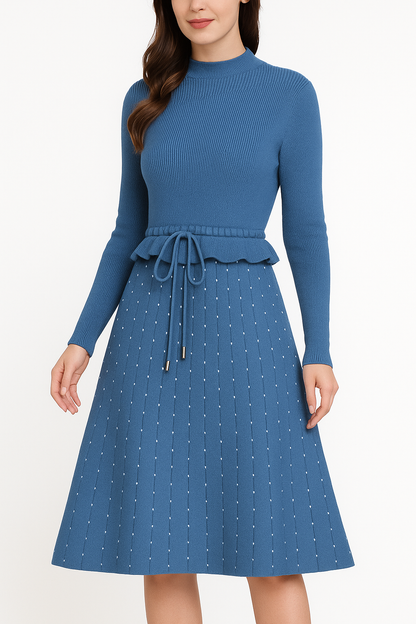 Winter knit dress