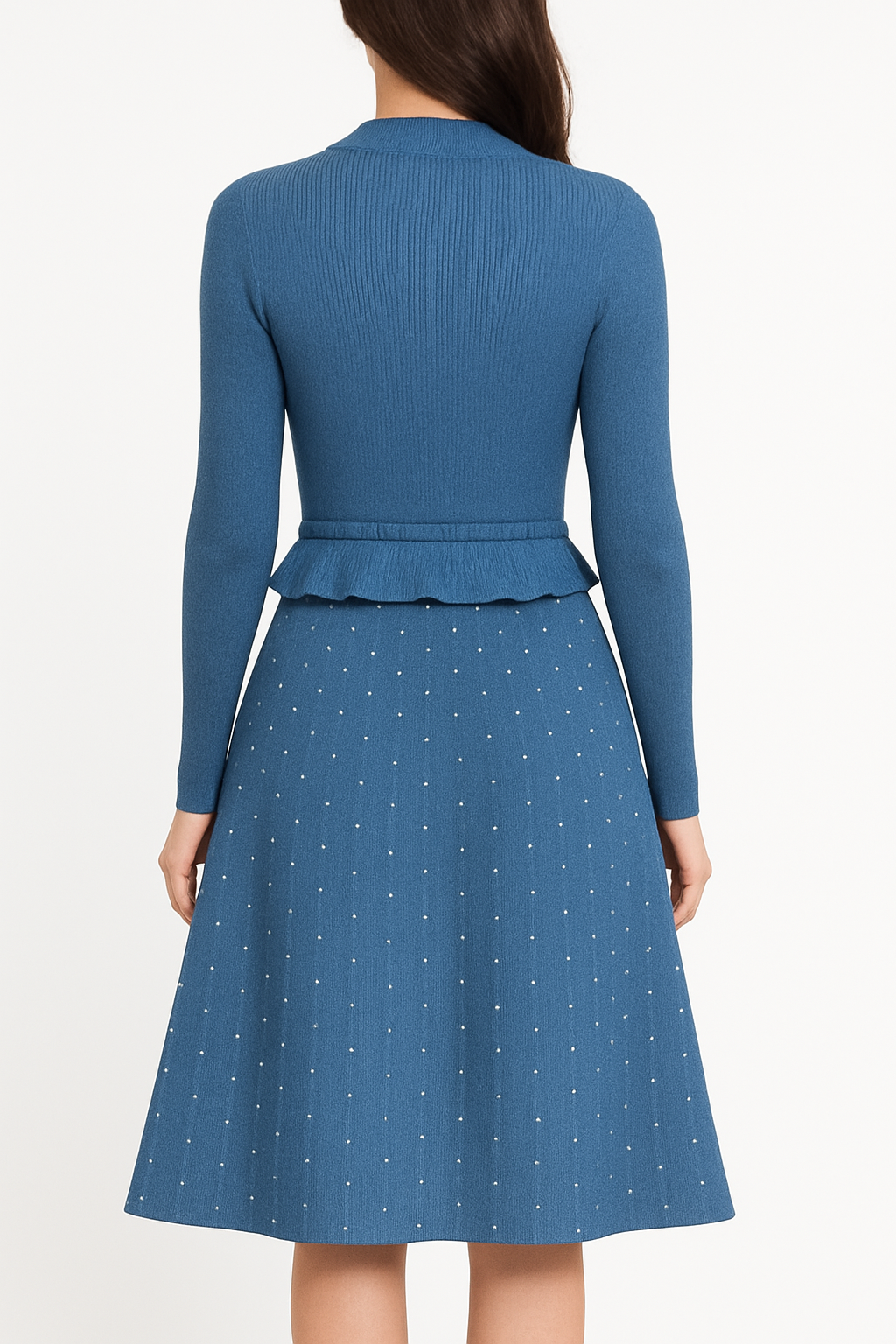 Winter knit dress