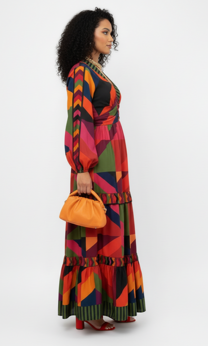 Fall flow dress