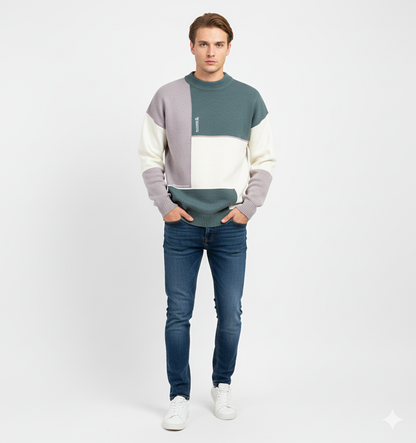 Men’s Relaxed Knit Sweater