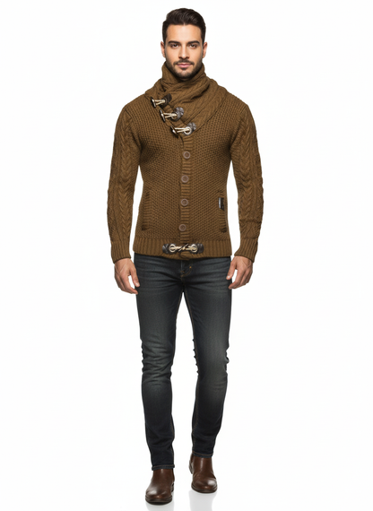 Modern knit sweater