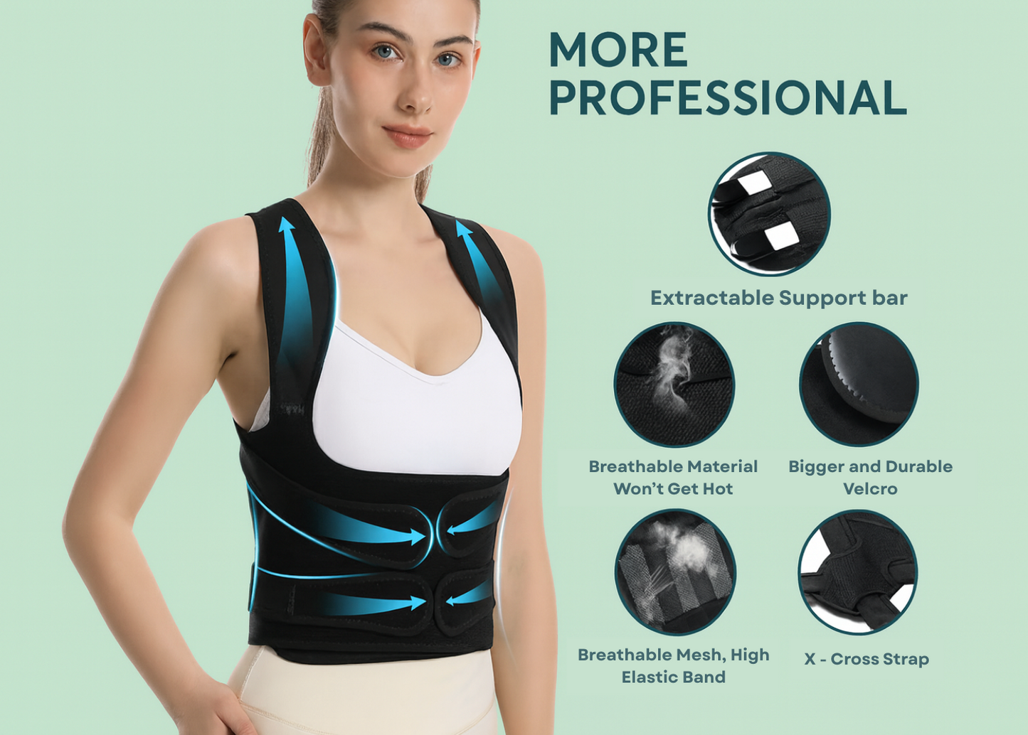 Posture Corrector Back Support Belt